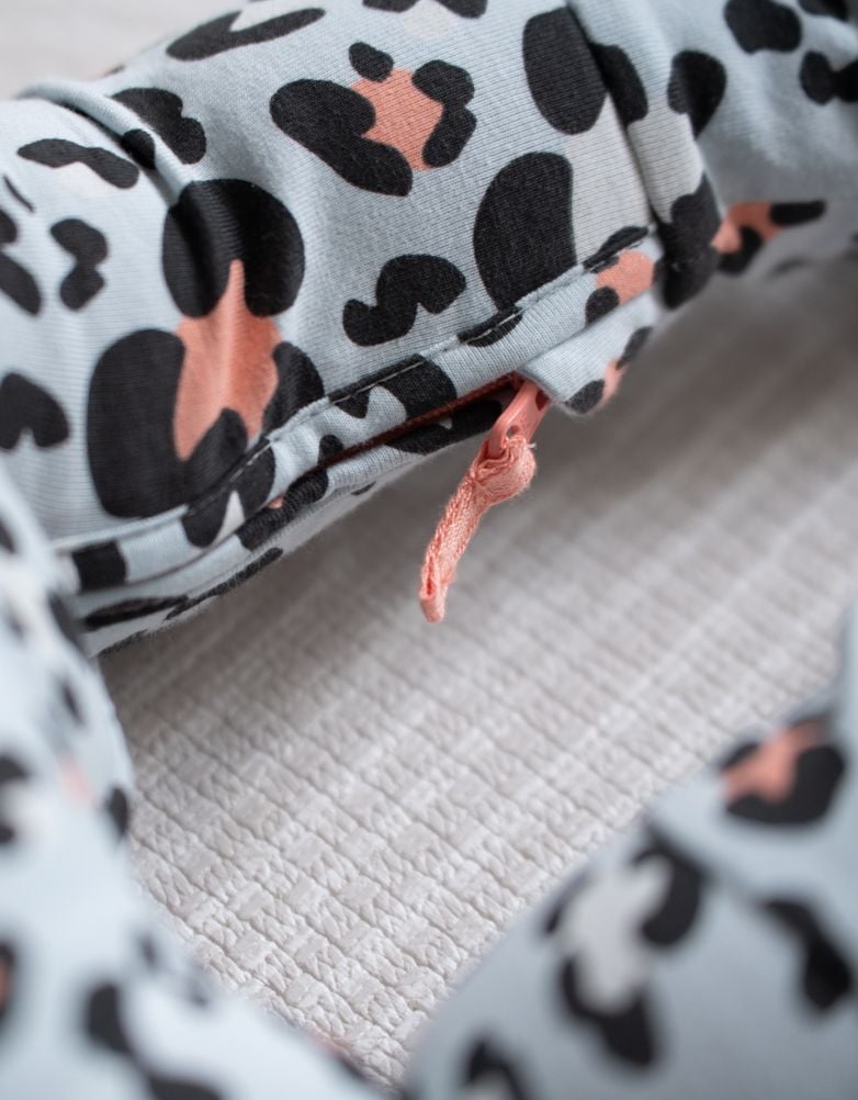 Baby Seraphine Baby Clothes Easy Zip Organic Cotton Sleepsuit – Animal Print
