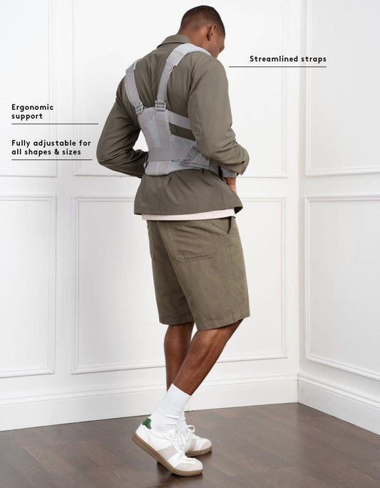Baby Seraphine CARIPOD™ The CARIPOD™ Baby Carrier – Grey Marl Jersey