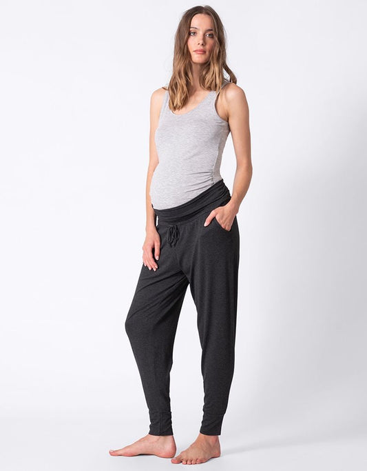 Women Seraphine Kits & Sets Twin Pack Maternity Lounge Pants – Grey & Black