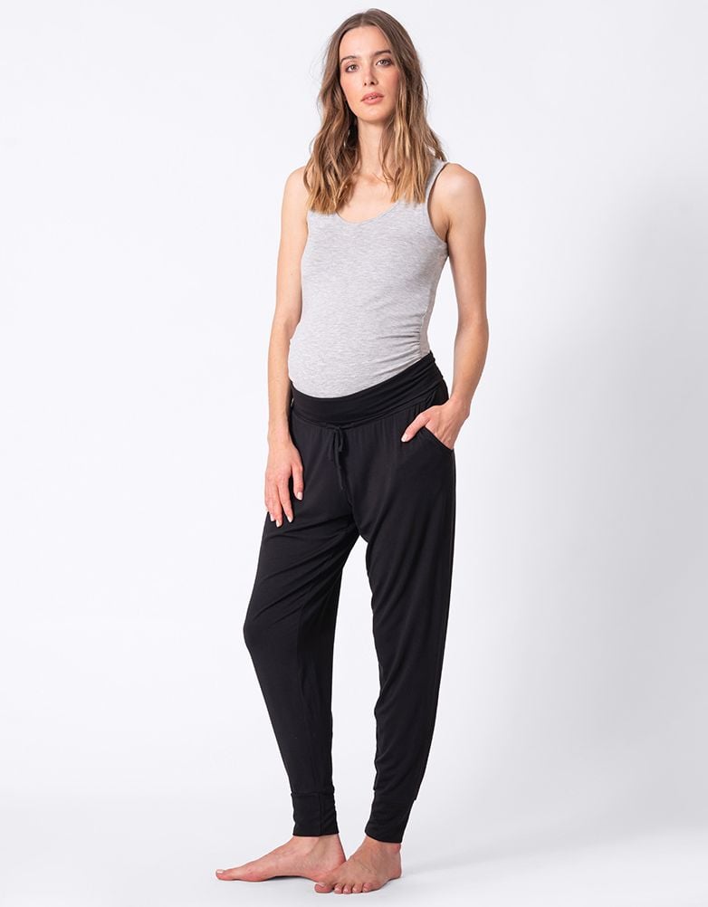 Women Seraphine Kits & Sets Twin Pack Maternity Lounge Pants – Grey & Black
