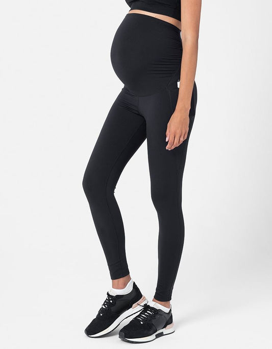 Women Seraphine Leggings & Tights Black Bump & Back Support Maternity Leggings