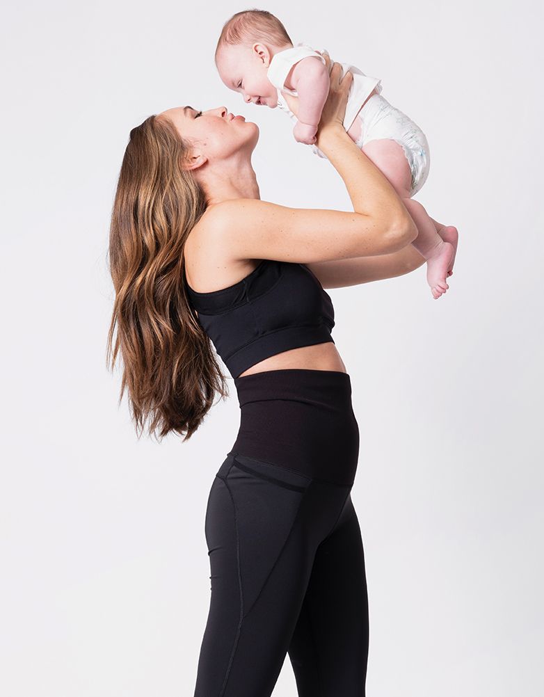 Women Seraphine Lingerie & Shapewear Post Maternity Opaque Shaping Active Leggings