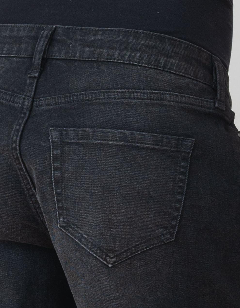 Women Seraphine Shorts Stretch Denim Over Bump Maternity Shorts