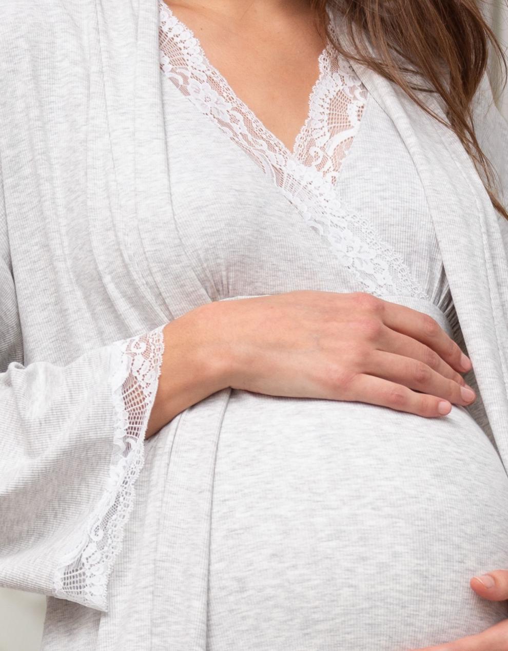 Women Seraphine Sleepwear Maternity & Nursing Robe