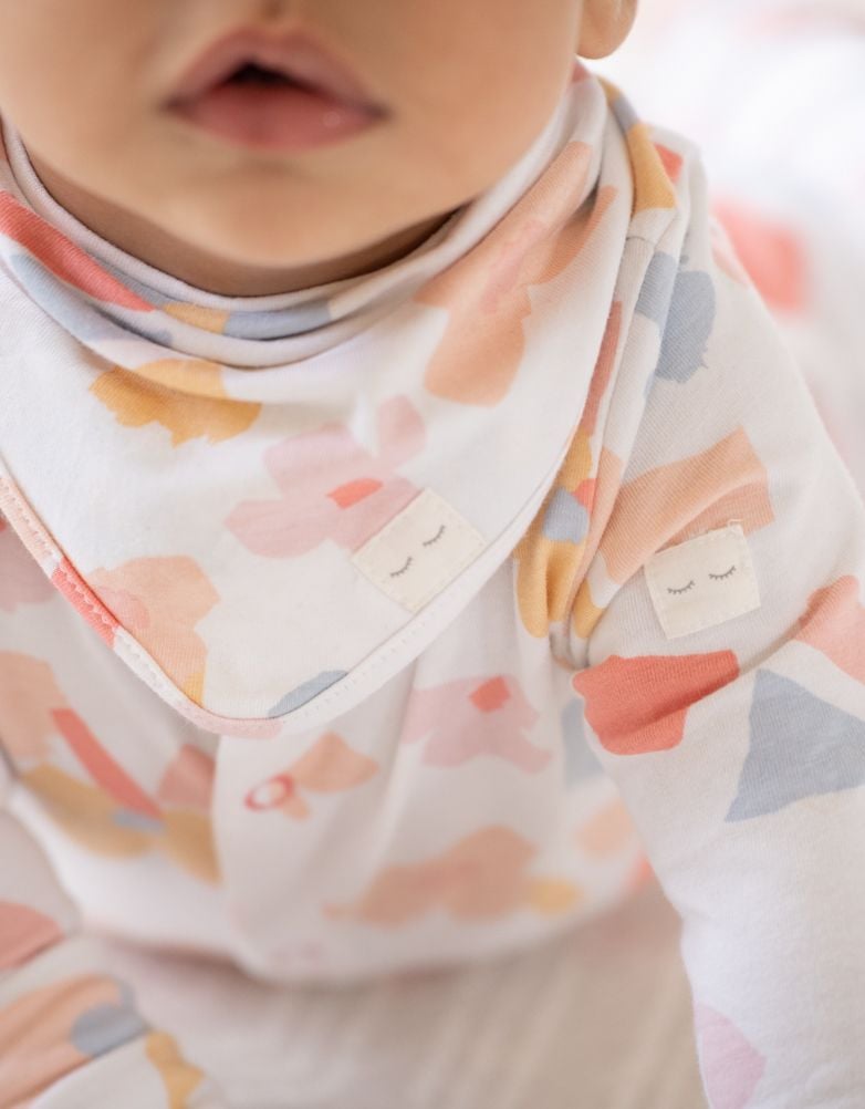 Baby Seraphine Baby Clothes Easy Zip Organic Cotton Sleepsuit – Geo Floral