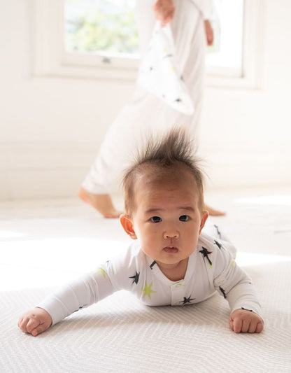 Baby Seraphine Baby Clothes Easy Zip Organic Cotton Sleepsuit – Stars