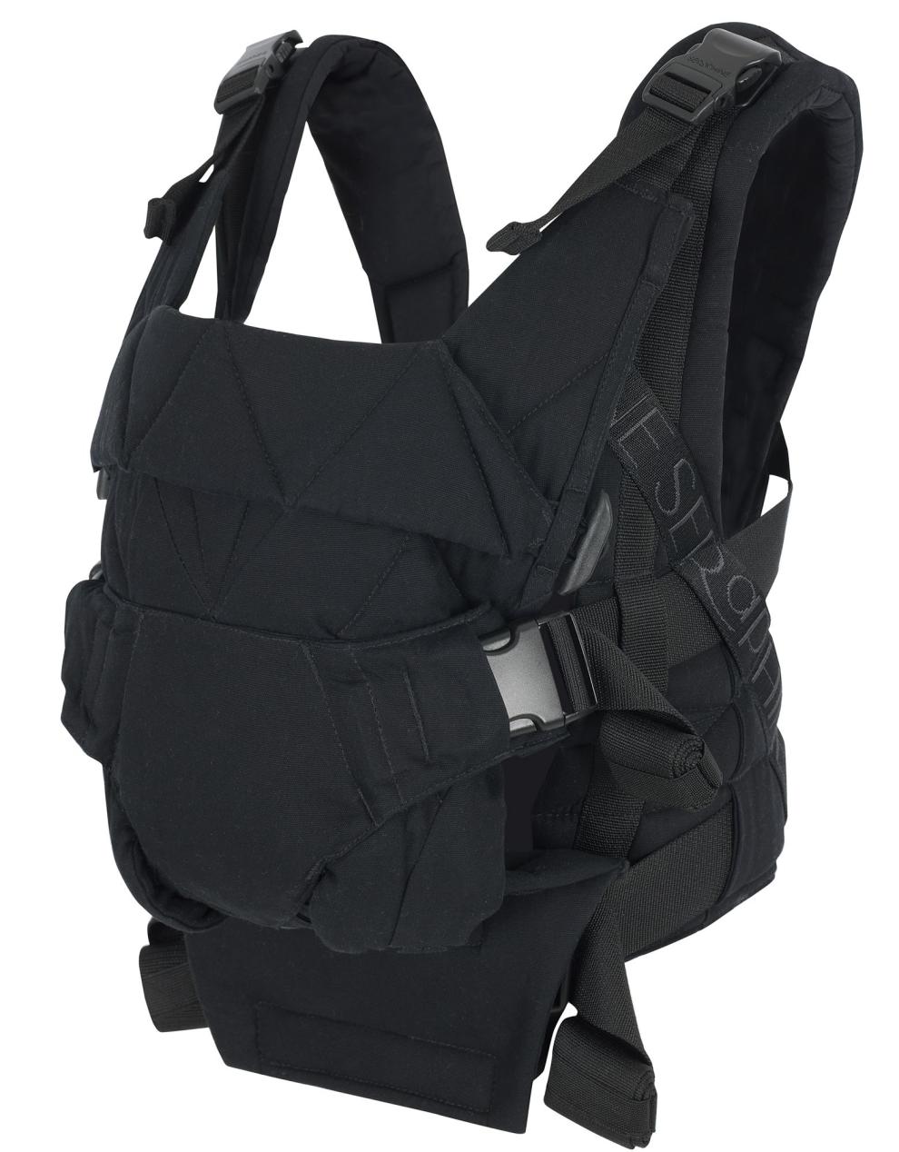 Baby Seraphine CARIPOD™ The CARIPOD™ Baby Carrier - Black Cotton Canvas