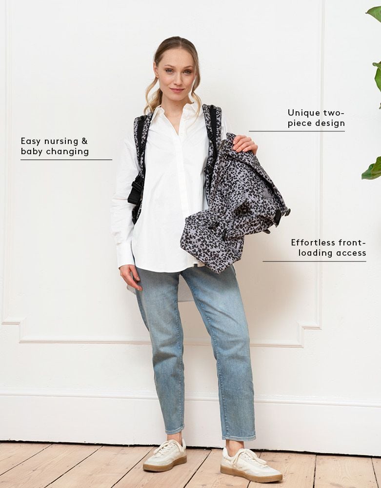 Baby Seraphine CARIPOD™ The CARIPOD™ Baby Carrier - Canvas Animal Print