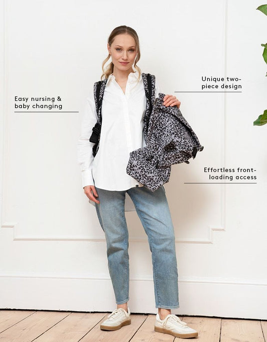 Baby Seraphine CARIPOD™ The CARIPOD™ Baby Carrier - Canvas Animal Print