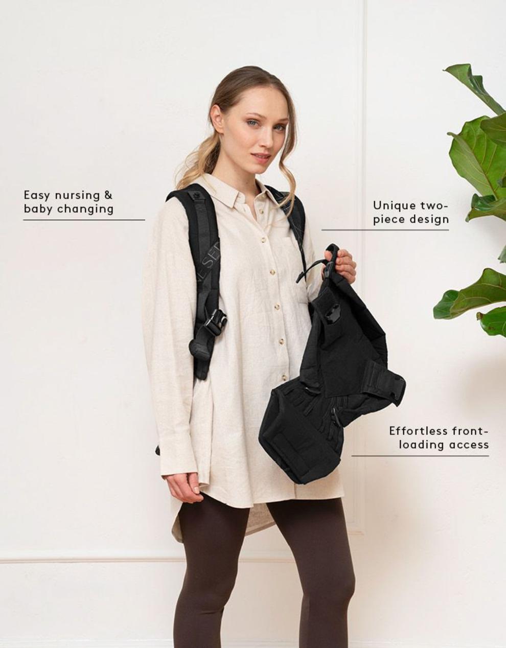 Baby Seraphine CARIPOD™ The CARIPOD™ Baby Carrier - Cotton Canvas Geo Print