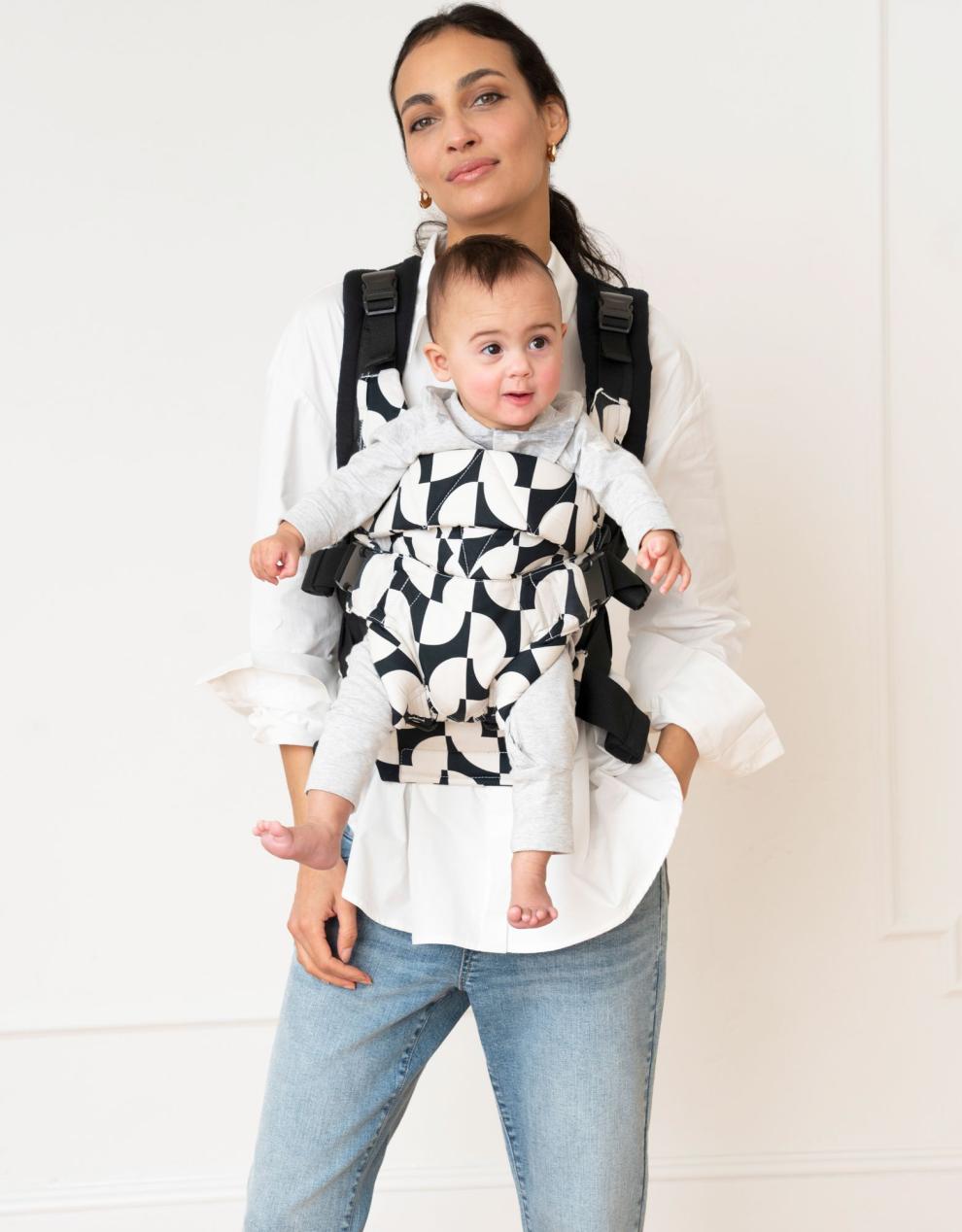 Baby Seraphine CARIPOD™ The CARIPOD™ Baby Carrier - Cotton Canvas Geo Print