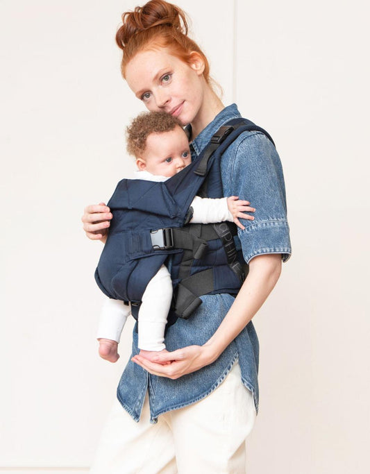 Baby Seraphine CARIPOD™ The CARIPOD™ Baby Carrier - Navy Cotton Canvas