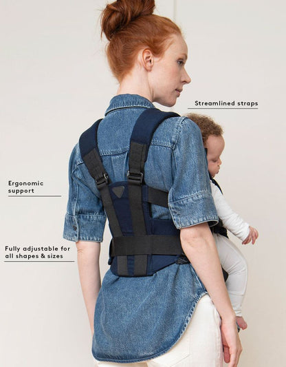 Baby Seraphine CARIPOD™ The CARIPOD™ Baby Carrier - Navy Cotton Canvas