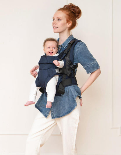 Baby Seraphine CARIPOD™ The CARIPOD™ Baby Carrier - Navy Cotton Canvas