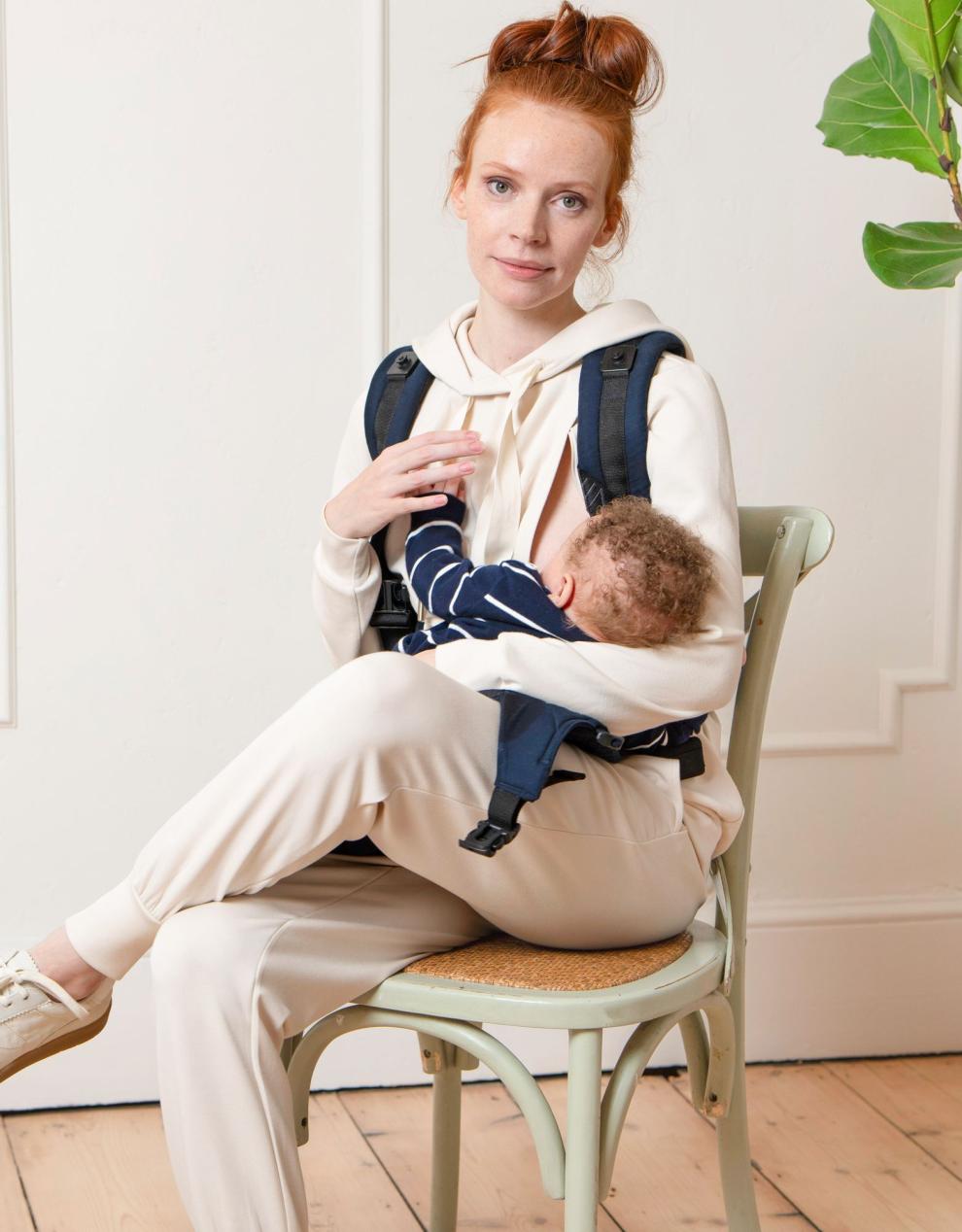 Baby Seraphine CARIPOD™ The CARIPOD™ Baby Carrier - Navy Cotton Canvas