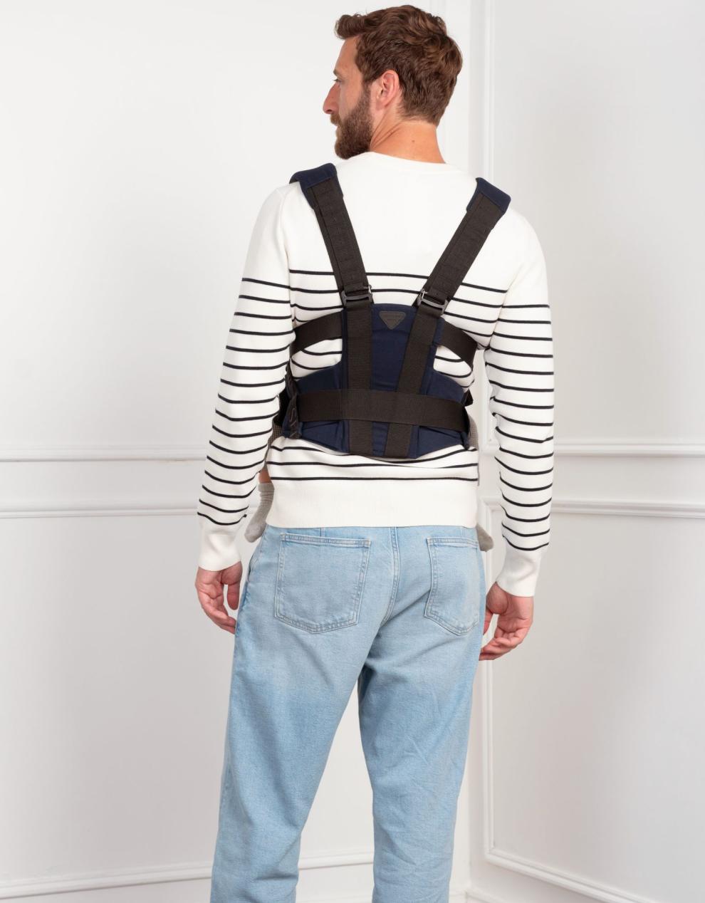 Baby Seraphine CARIPOD™ The CARIPOD™ Baby Carrier - Navy Cotton Canvas