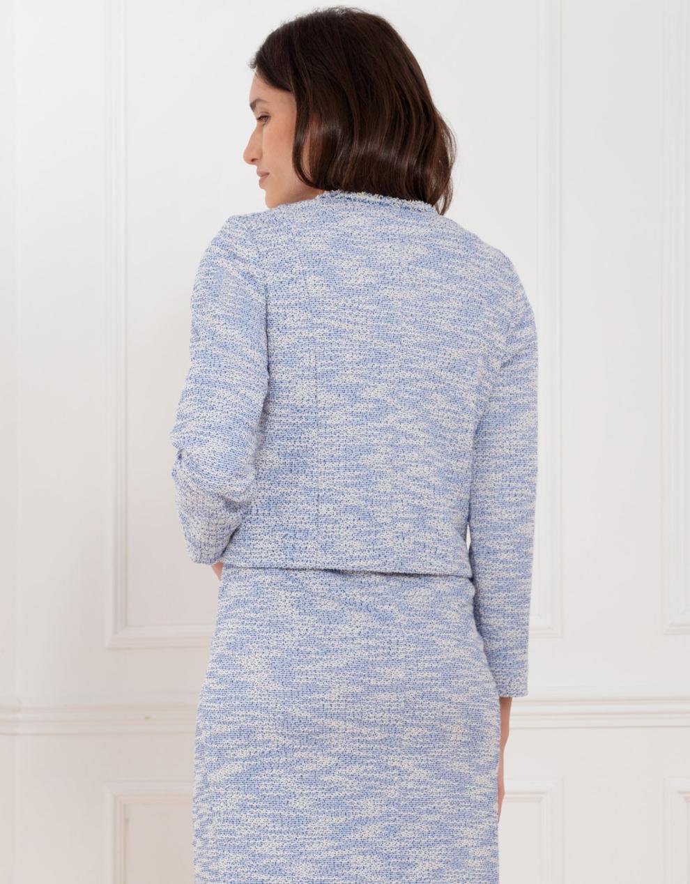 Women Seraphine Co-ords Cropped Tweed Jacket