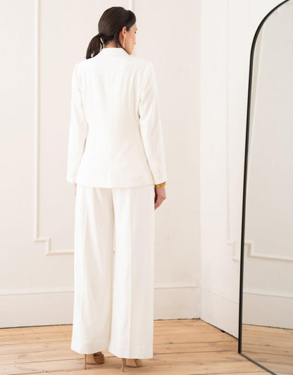 Women Seraphine Co-ords Single-Breasted Tuxedo Maternity-To-Nursing Blazer