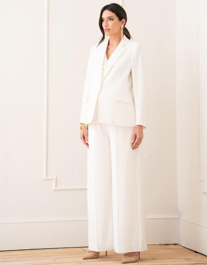 Women Seraphine Co-ords Single-Breasted Tuxedo Maternity-To-Nursing Blazer