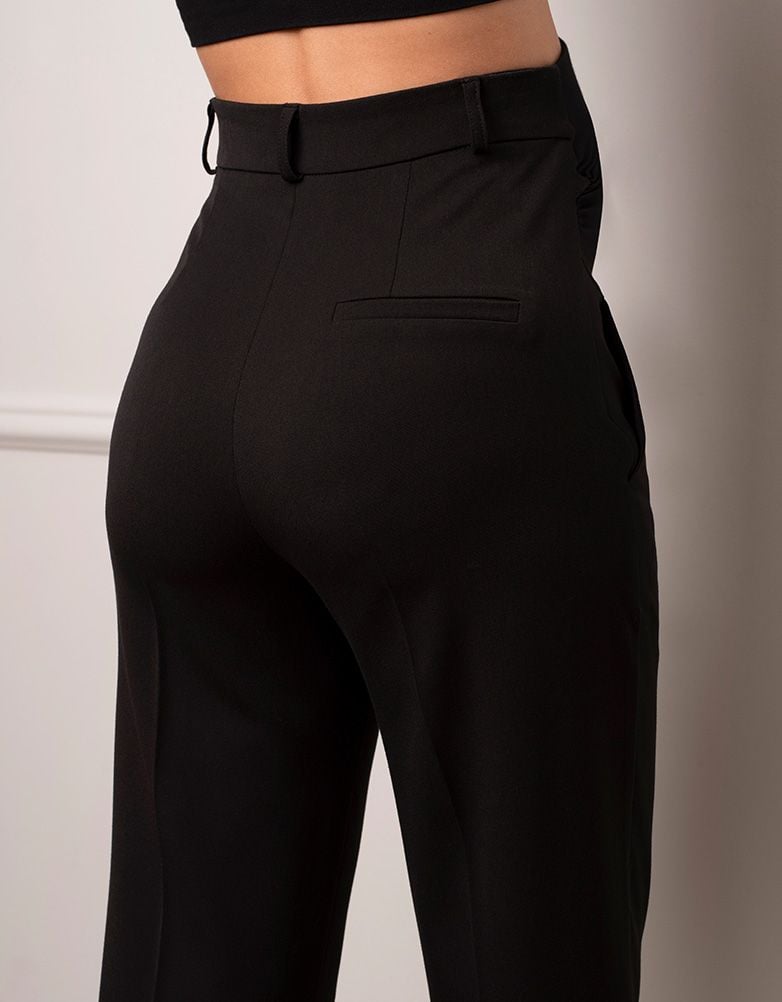 Women Seraphine Co-ords Tapered Black Maternity Pants