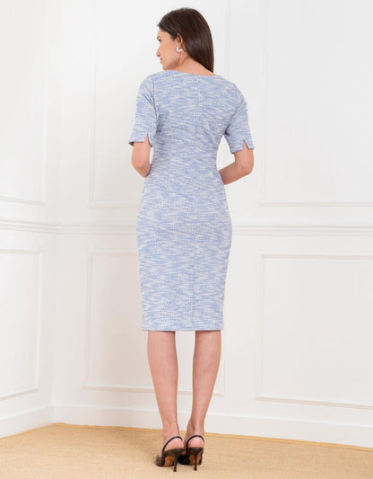 Women Seraphine Co-ords Tweed Midi Maternity Dress Seraphine