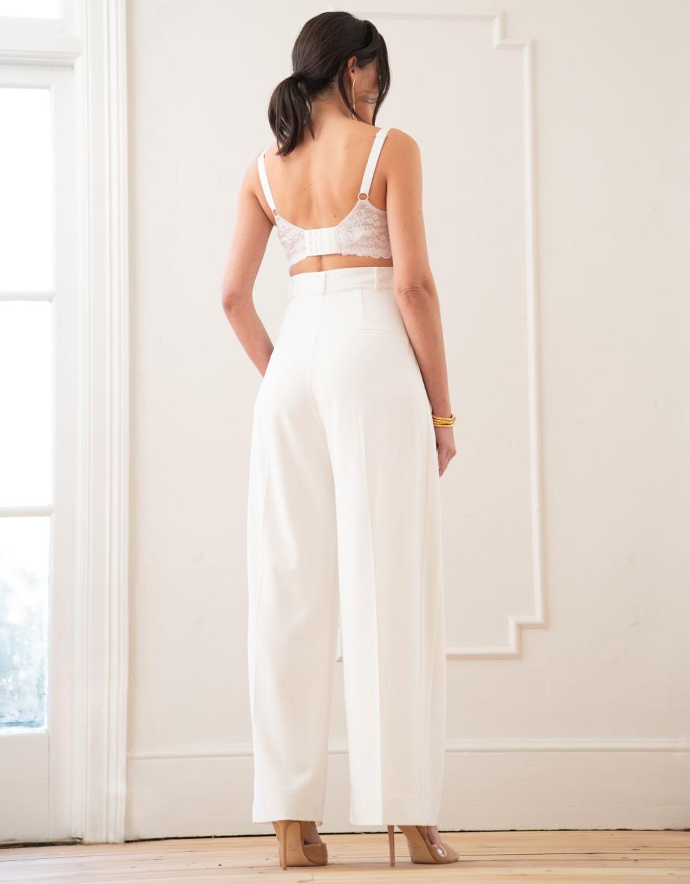 Women Seraphine Co-ords Wide Leg Over Bump Trousers Maternity-To-Nursing