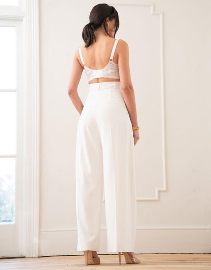 Women Seraphine Co-ords Wide Leg Over Bump Trousers Maternity-To-Nursing