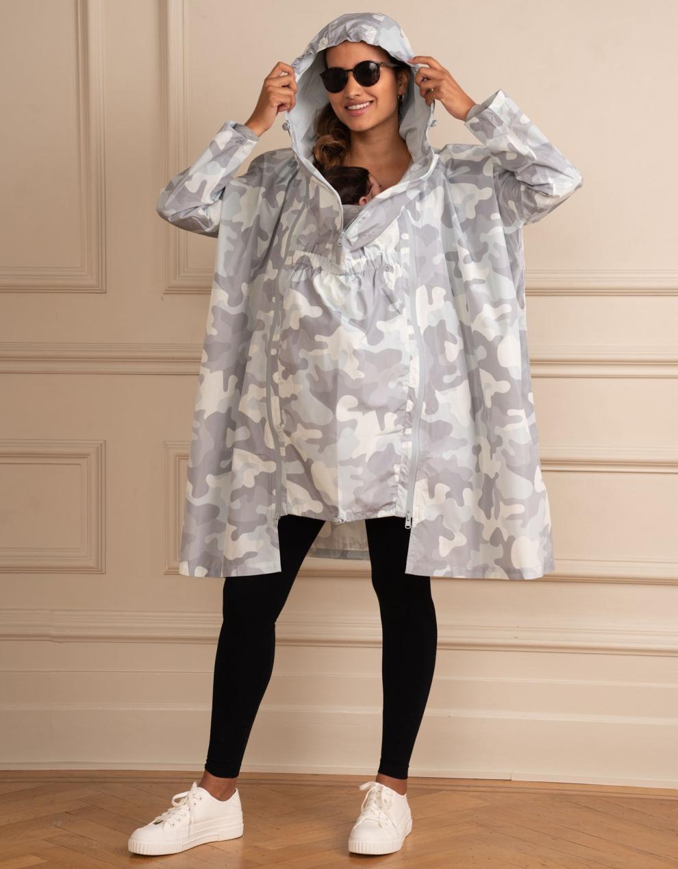 Women Seraphine Coats & Jackets 3 In 1 Waterproof Maternity & Babywearing Packaway Jacket