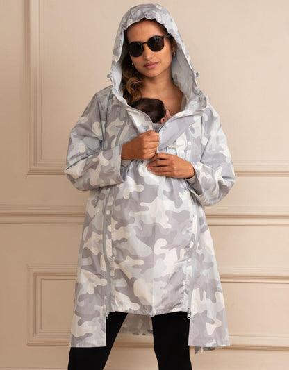 Women Seraphine Coats & Jackets 3 In 1 Waterproof Maternity & Babywearing Packaway Jacket