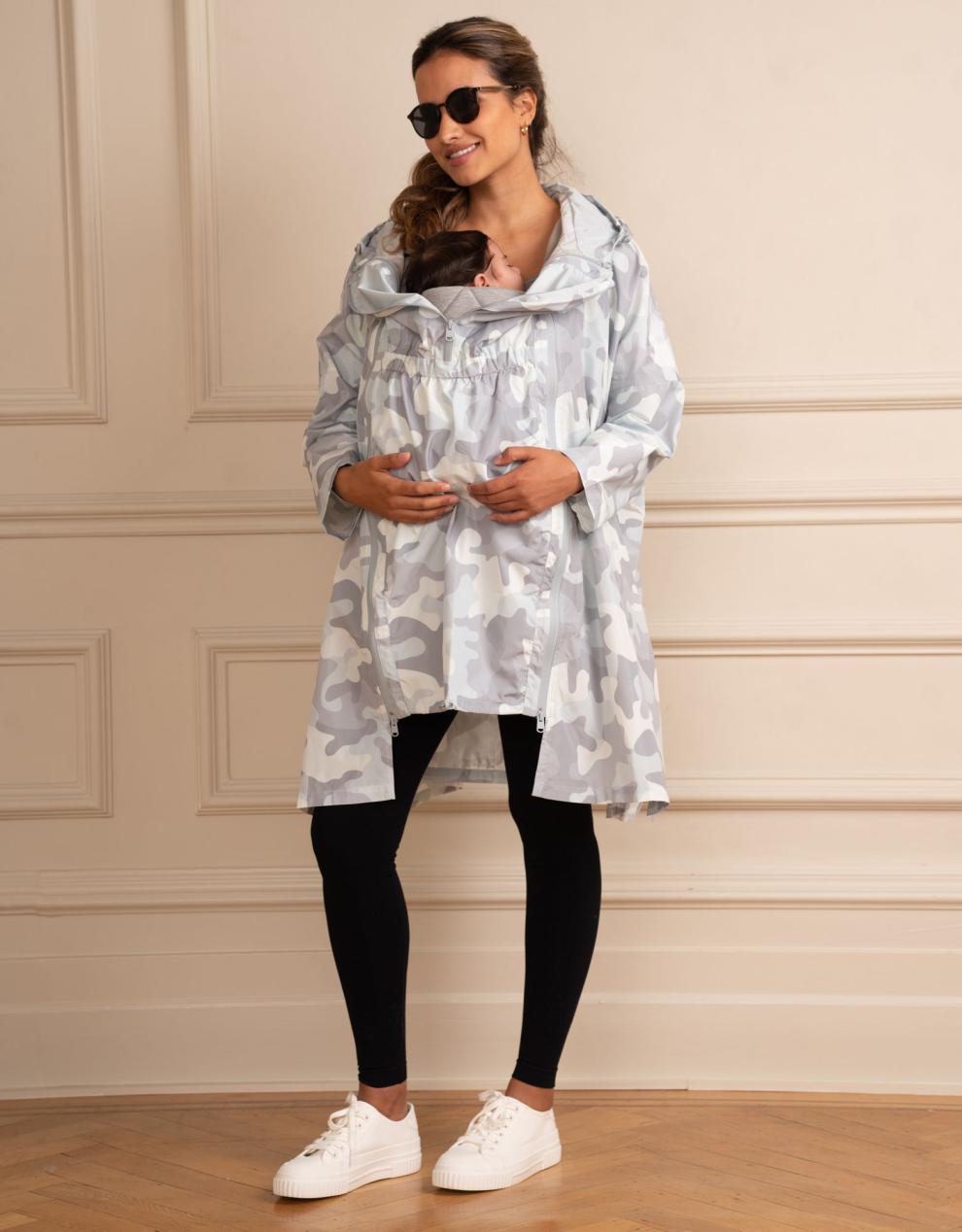 Women Seraphine Coats & Jackets 3 In 1 Waterproof Maternity & Babywearing Packaway Jacket