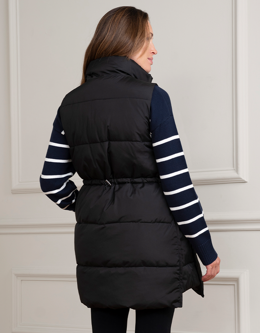 Women Seraphine Coats & Jackets Black 3 In 1 Maternity & Babywearing Vest