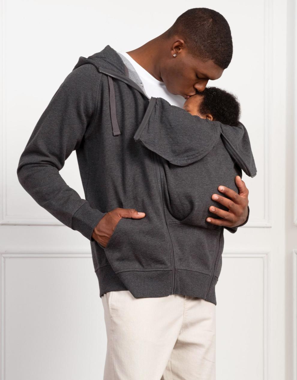 Women Seraphine Coats & Jackets Men’s Hoodie With Baby Pouch