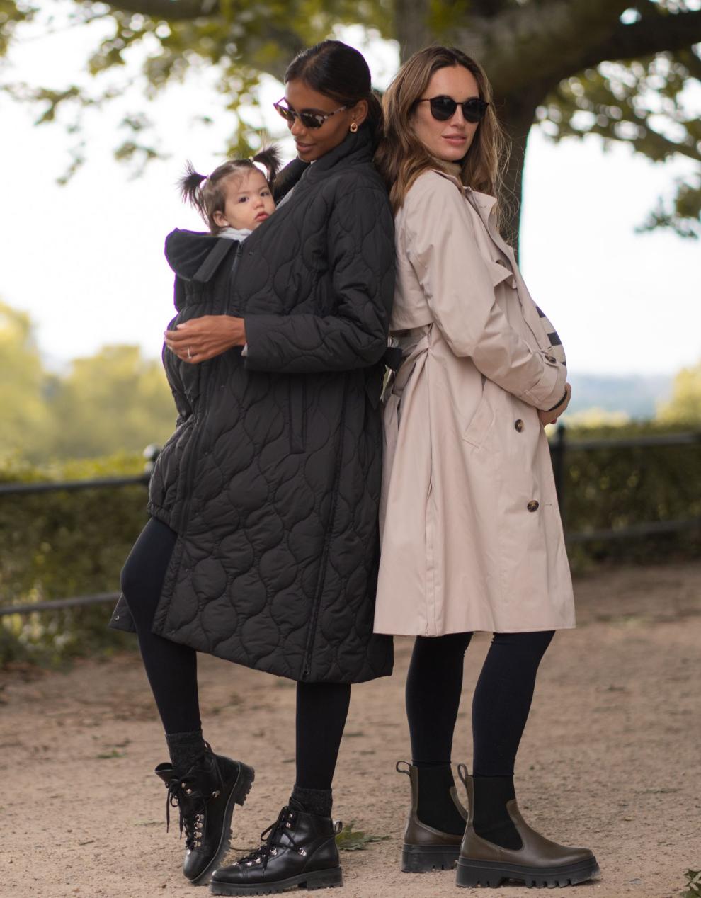 Women Seraphine Coats & Jackets Quilted 3 In 1 Maternity & Babywearing Coat
