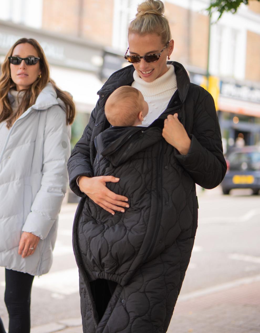 Women Seraphine Coats & Jackets Quilted 3 In 1 Maternity & Babywearing Coat