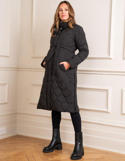Women Seraphine Coats & Jackets Quilted 3 In 1 Maternity & Babywearing Coat