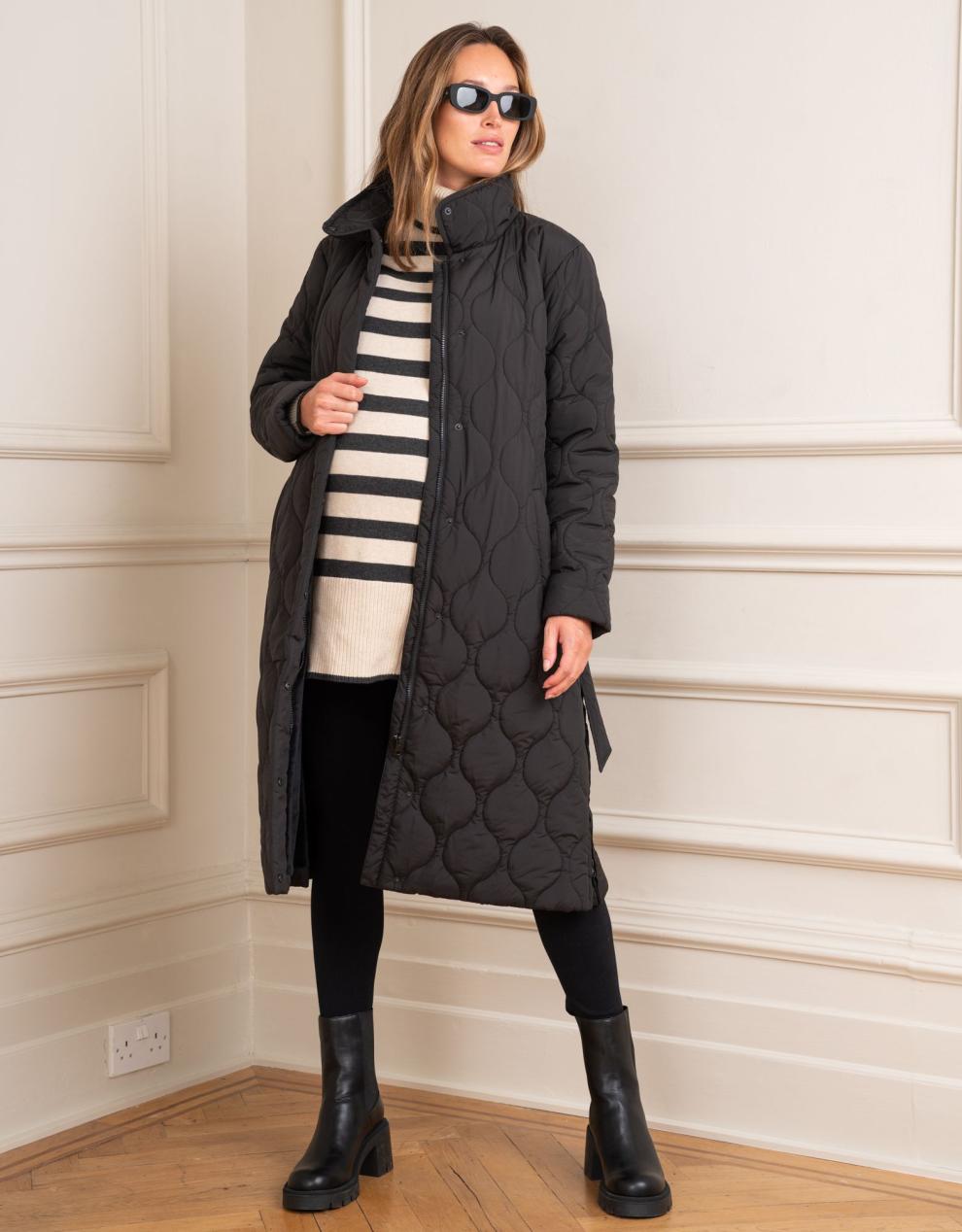 Women Seraphine Coats & Jackets Quilted 3 In 1 Maternity & Babywearing Coat