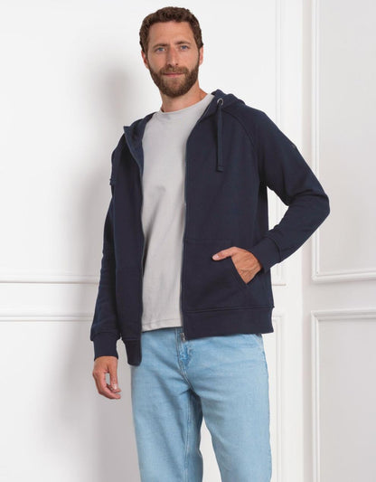 Women Seraphine Coats & Jackets Navy Blue Men's Babywearing Hoodie