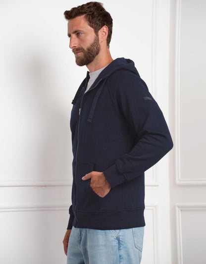 Women Seraphine Coats & Jackets Navy Blue Men's Babywearing Hoodie