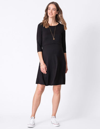 Women Seraphine Dresses Maternity & Nursing Dresses – Twin Pack