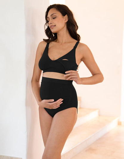 Women Seraphine Essentials 2-Pack Seamless Bamboo Maternity-To-Nursing Bras