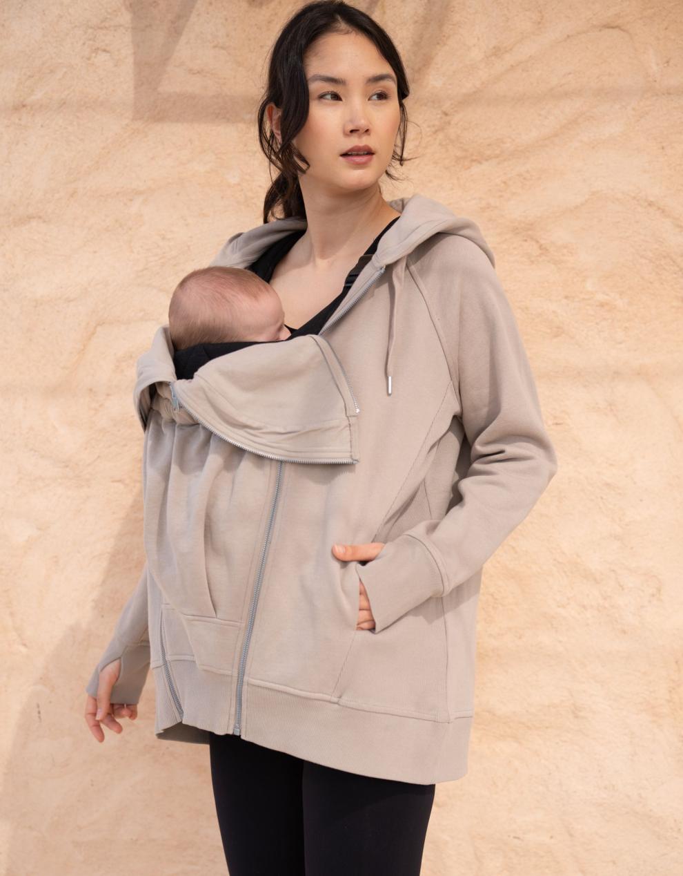 Women Seraphine Essentials 3 In 1 Relaxed Fit Maternity Hoodie