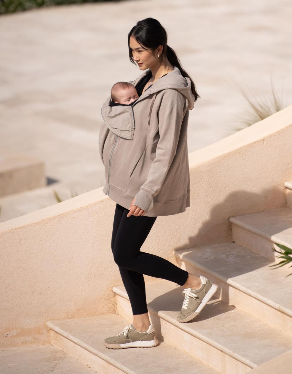 Women Seraphine Essentials 3 In 1 Relaxed Fit Maternity Hoodie