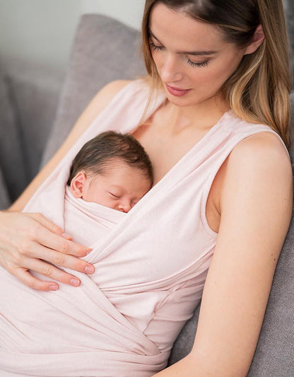 Women Seraphine Essentials Blush Cotton Skin To Skin Top