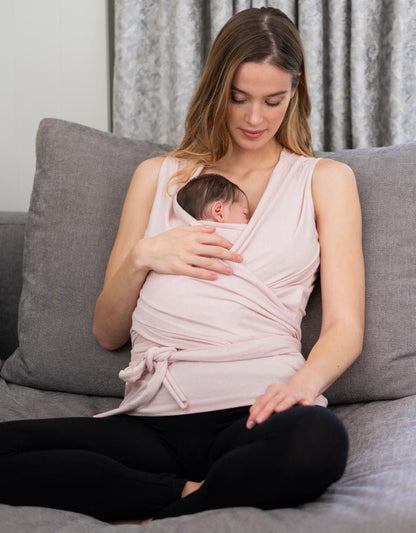 Women Seraphine Essentials Blush Cotton Skin To Skin Top