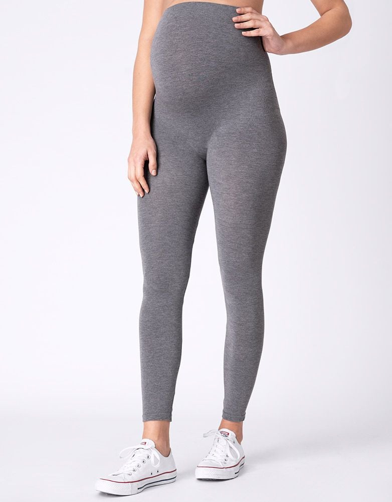 Women Seraphine Essentials Grey Bamboo Maternity Leggings