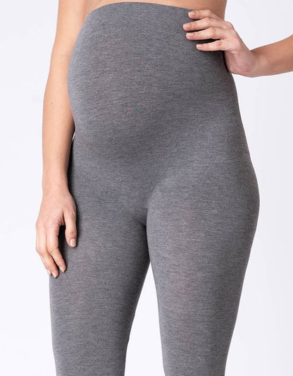 Women Seraphine Essentials Grey Bamboo Maternity Leggings