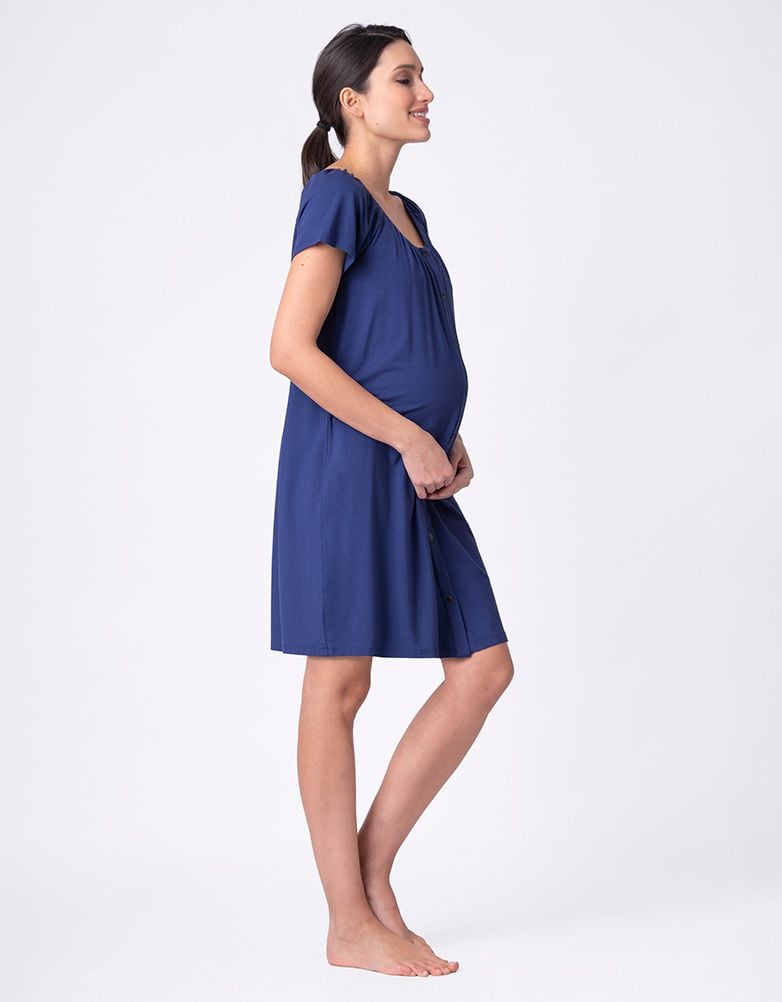 Women Seraphine Essentials Maternity Hospital Bag Birthing Nightie UK