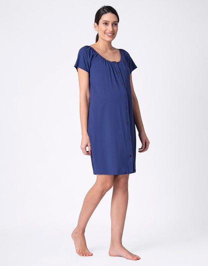 Women Seraphine Essentials Maternity Hospital Bag Birthing Nightie UK
