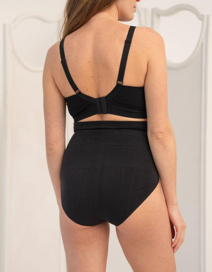 Women Seraphine Essentials Twin Pack Post Maternity Shaping Briefs – Black