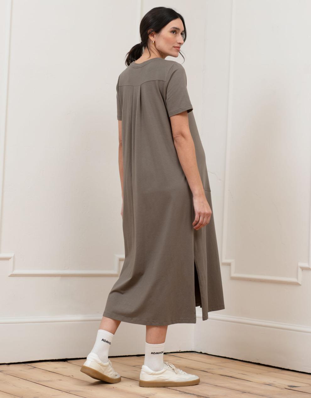 Women Seraphine Formal Dresses Cotton Modal T-Shirt Maternity Dress